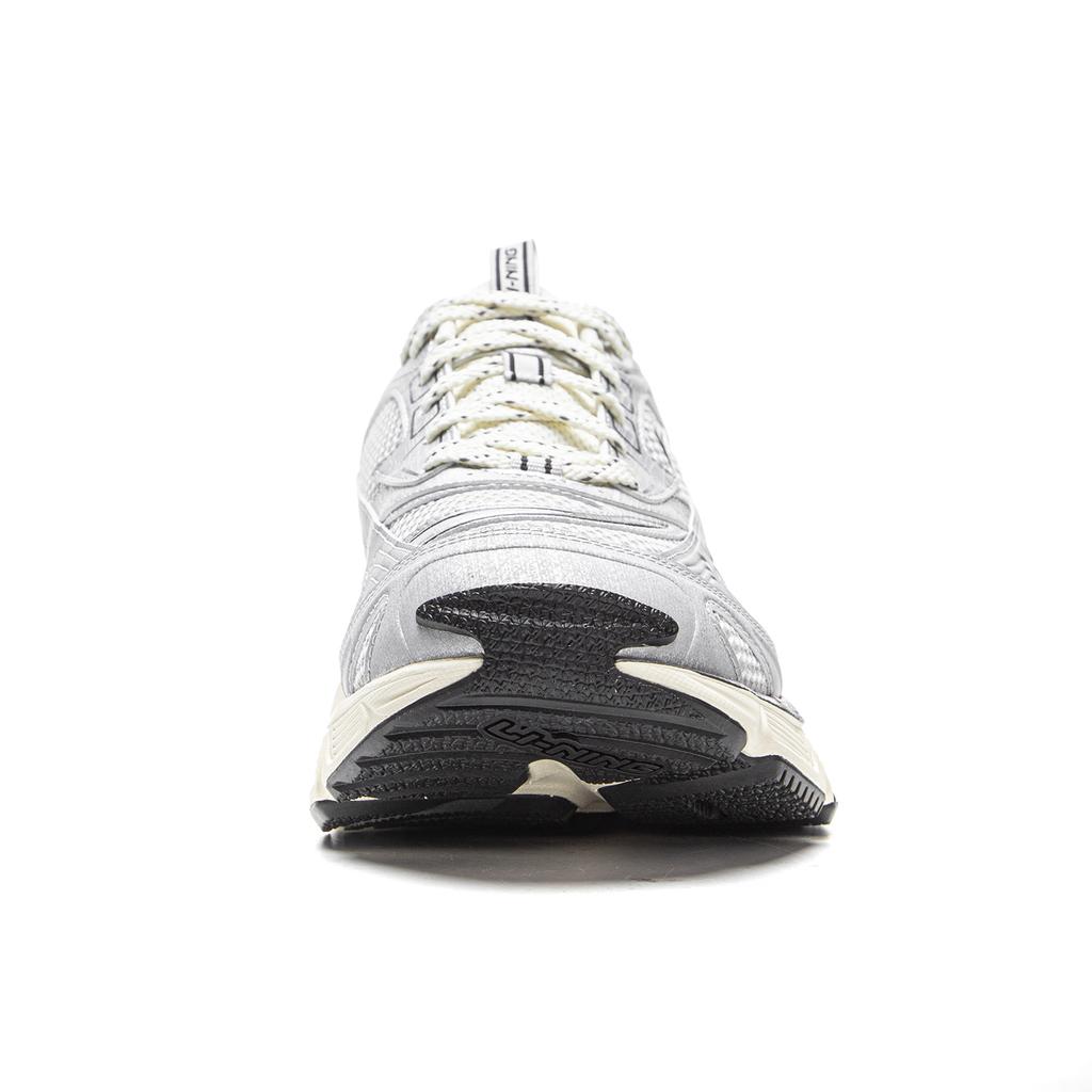 Li Ning Xingji Cushioning Abrasion Resistant Breathable Low top Chunky Sneakers Men's Gray Silver AGCV353-5