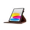 For iPad (2025)/10.9 (2022) Case Rotating Stand Building Block Imprinted Leather Tablet Cover