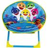 Folding Moon Seat for Child - FUN HOUSE - BABY SHARK - Blue - H.47x W.54x D.45 Cm