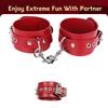 BDSM Bondage Neck to Wrist Restraints Set Leather Kits Sex Bondage Set Sex Games CouplesNeck