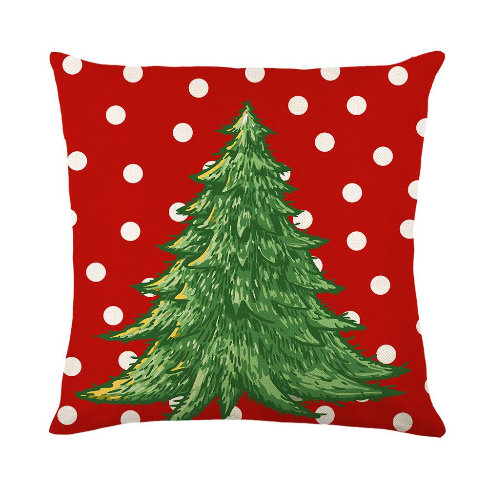 

Pillowcase Christmas Pillowcase Ins Pillow American Bed Cushion Home Office Sofa Waist Cushion 45*45cm