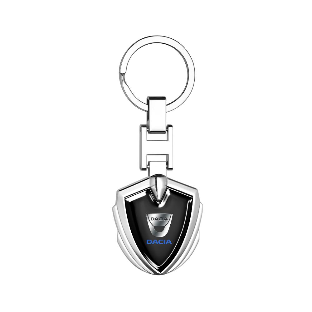 3D Metal Alloy Car Keychain Logo Auto Decoration Accessories For Dacia Duster Logan Dokker Lodgy 2 Sandero Comfort Jogger Spring