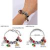 Stranger Things Diy Bead Bracelet With Zinc Alloy Charms For Gift Giving