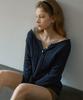 LETTER FROM MOON Blake Wool Knit Dress (Navy)