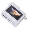Keychain Camera HD Retro Digital Tiny Portable Pocket Camera CCD Fun Gadget with LED Light 5 Filters for Travel Study