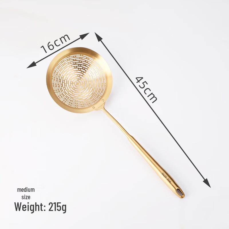 304 Stainless Steel Long Handle Skimmer Colander Set