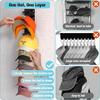 Wall-mounted Punch-free Hat Organizer for Baseball Caps