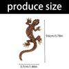 Retro Reptile Lapel Pin Fashionable Lizard Brooch With Vintage Detailing Perfect For Scarf Hat Outfit Accessories Gift Choice