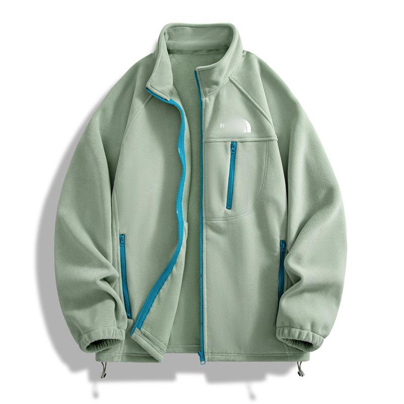 Beijia Unisex Stand Collar Fleece Jacket - Casual Dopamine Sportswear