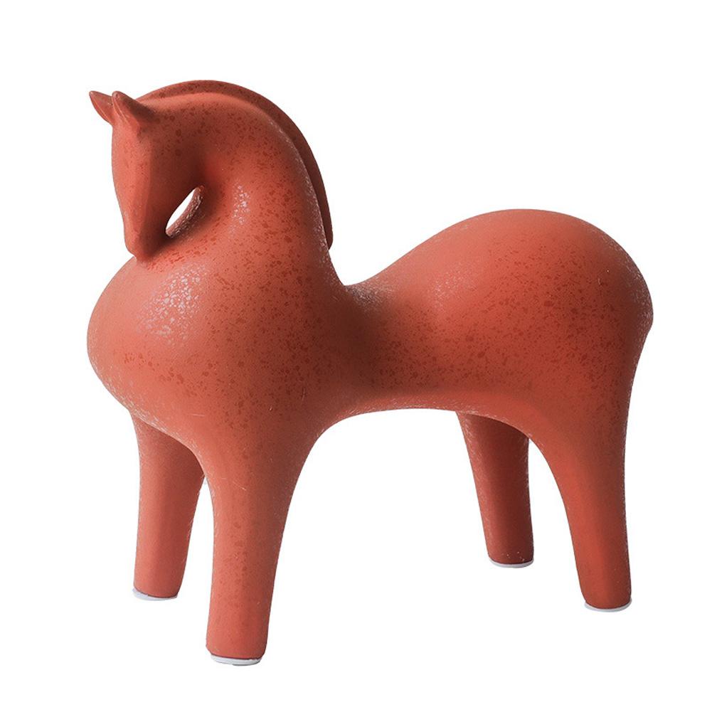 Horse Figurine Home Decor Home Office Table Top Showpiece Horse Decoration For Office Tabletop Bookshelf Decorative Objects