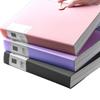 A4 File Organizer 40/60/100 Sheets Transparent Sleeves Document Holder For Office School Exam Paper Records Storage Supplies