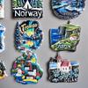 Magneți de frigider Norvegia Finlanda Suedia Islanda Tromso Murmansk Insulele Feroe Suveniruri turistice Autocolante pentru frigider