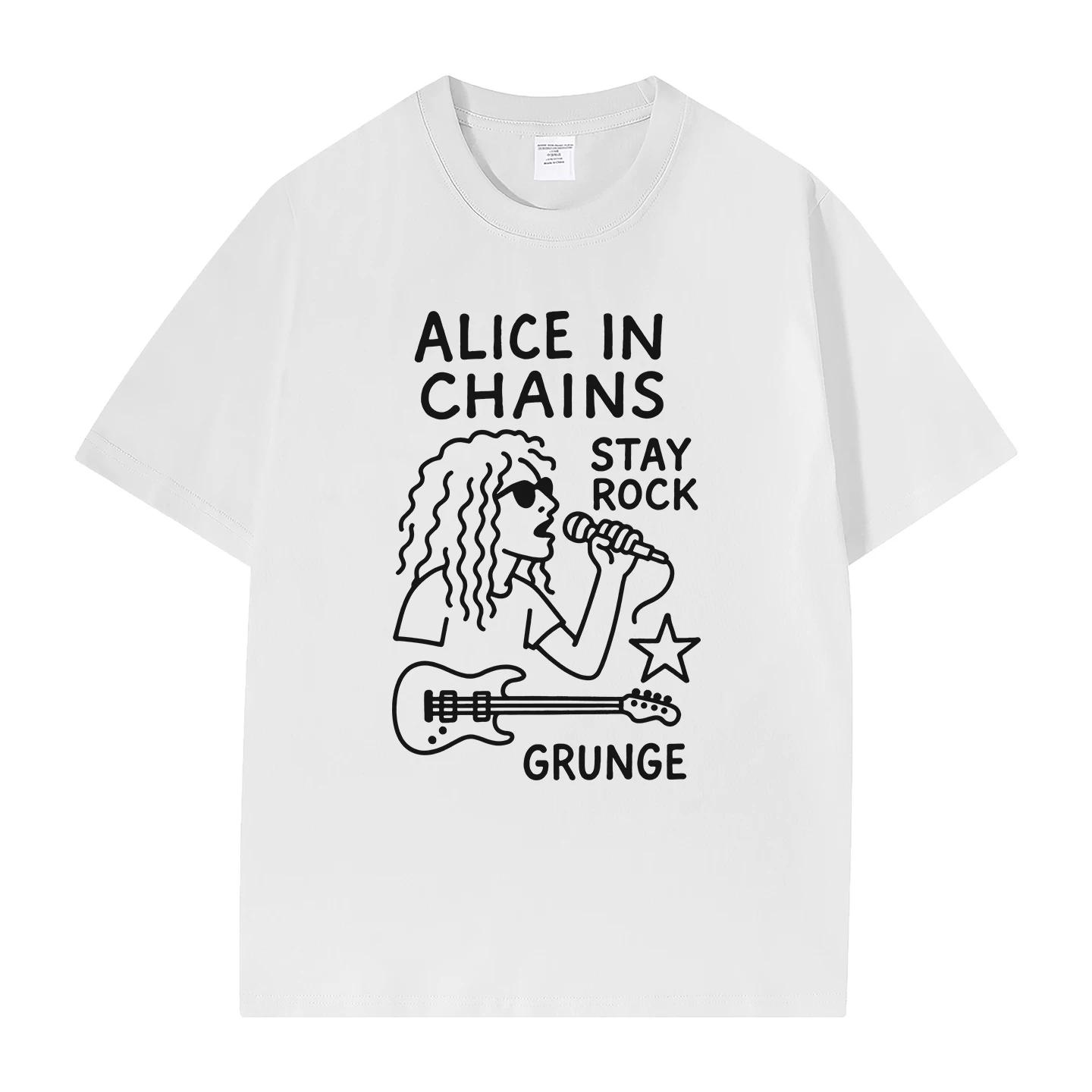 Alice In Chains T-Shirt, Soft Fabric Casual Daily Wear XXL