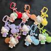 Cartoon Hello Kitty Keychains Cute Hellokitty The Phone Charm Valentine Day Wedding Gift Keyring Pendant Key Chain on s Carry Mini Lightweight