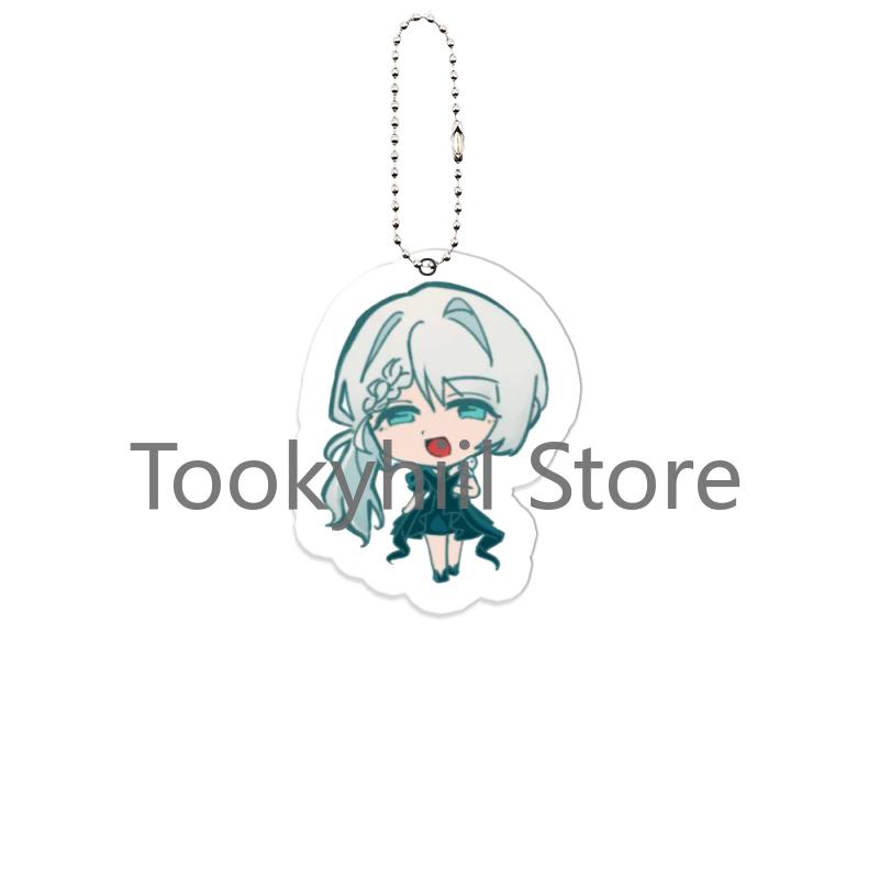 Alien Stage Acrylic Keychain Anime Sua Mizi Luka Till Ivan Anime Cartoon Hyuna Key Ring Exquisite Backpack Pendant Festival Gift