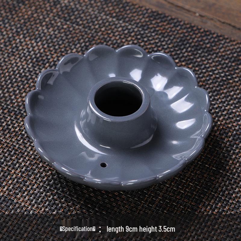 

Керамическая подставка для благовоний и подсвечник Пало Санто и Белый Шалфей