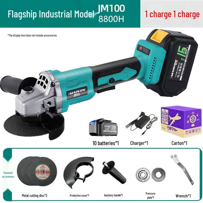 Dayi Cordless Multifunctional Angle Grinder and Polisher (Lithium Battery Powered)