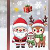 Window Clings Stickers For Glass Indoor Glass Window Holiday Clings Snowflakes Christmas Window Decorations Stickers For Home