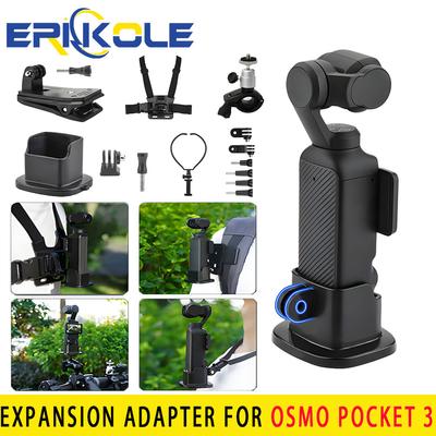Part Accessories for DJI OSMO Pocket 3 - Stand Base Expansion Kit -1/4'' Screw Mount Bracket, Compatibility: Osmo Pocket 3