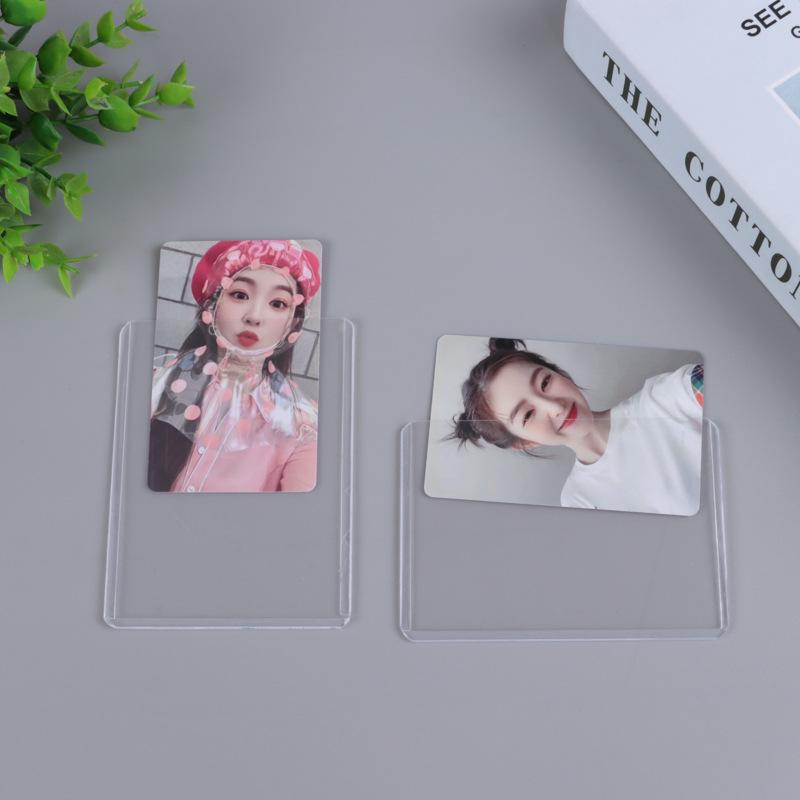 Hard Plastic Polaroid Storage Album: B8 Horizontal/Vertical Photo & ID Card Sleeve