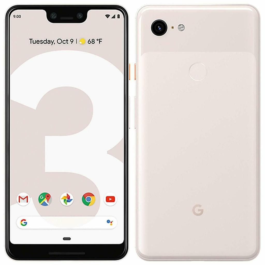 Odnowiony Google Pixel 3 XL Oryginalny 4 GB RAM 64/128 GB ROM Odblokowany Smartfon LTE 3430 mAh
