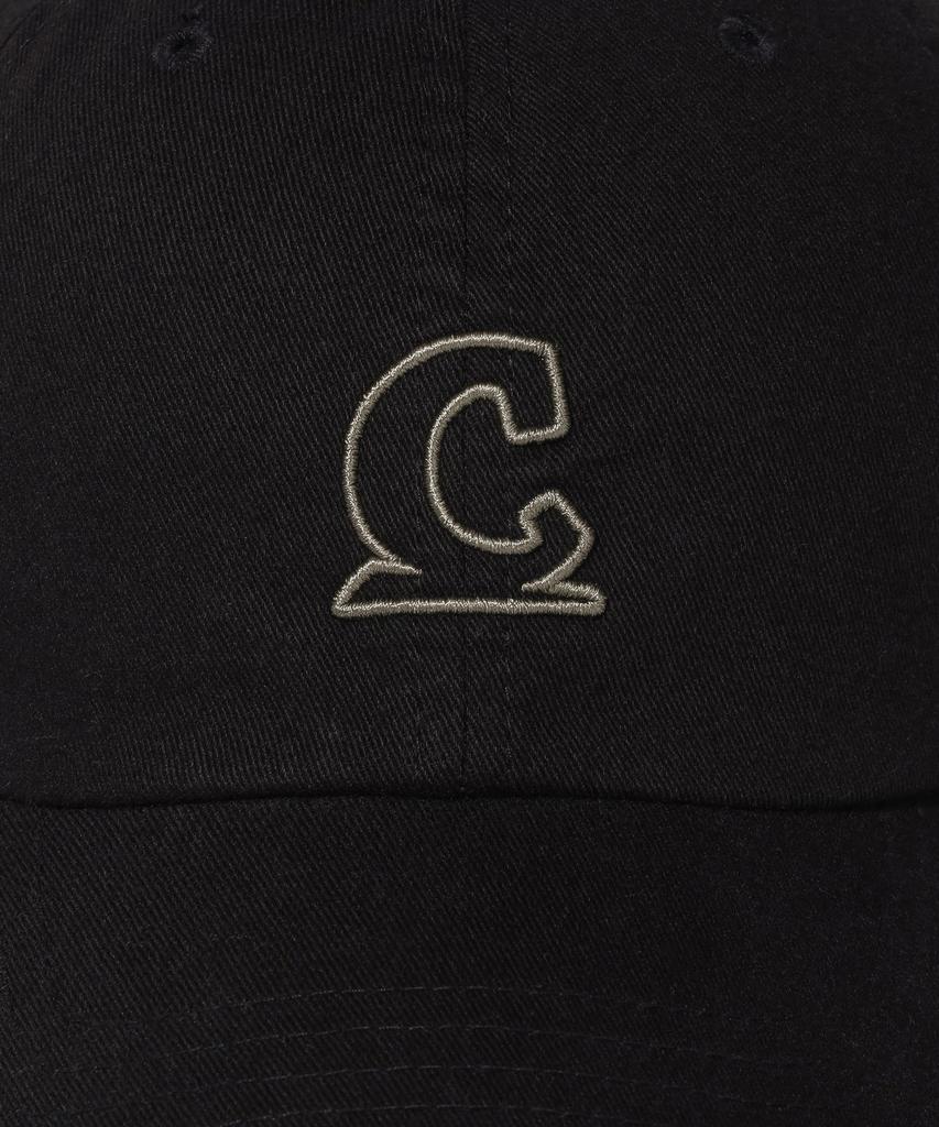 COVERNAT [Cozy Fit] Outline Symbol Logo Ball Cap Black