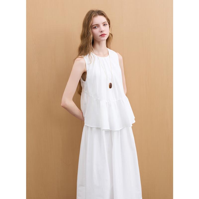 

Летнее платье Санцай с круглым вырезом, без рукавов, имитация двух частей L