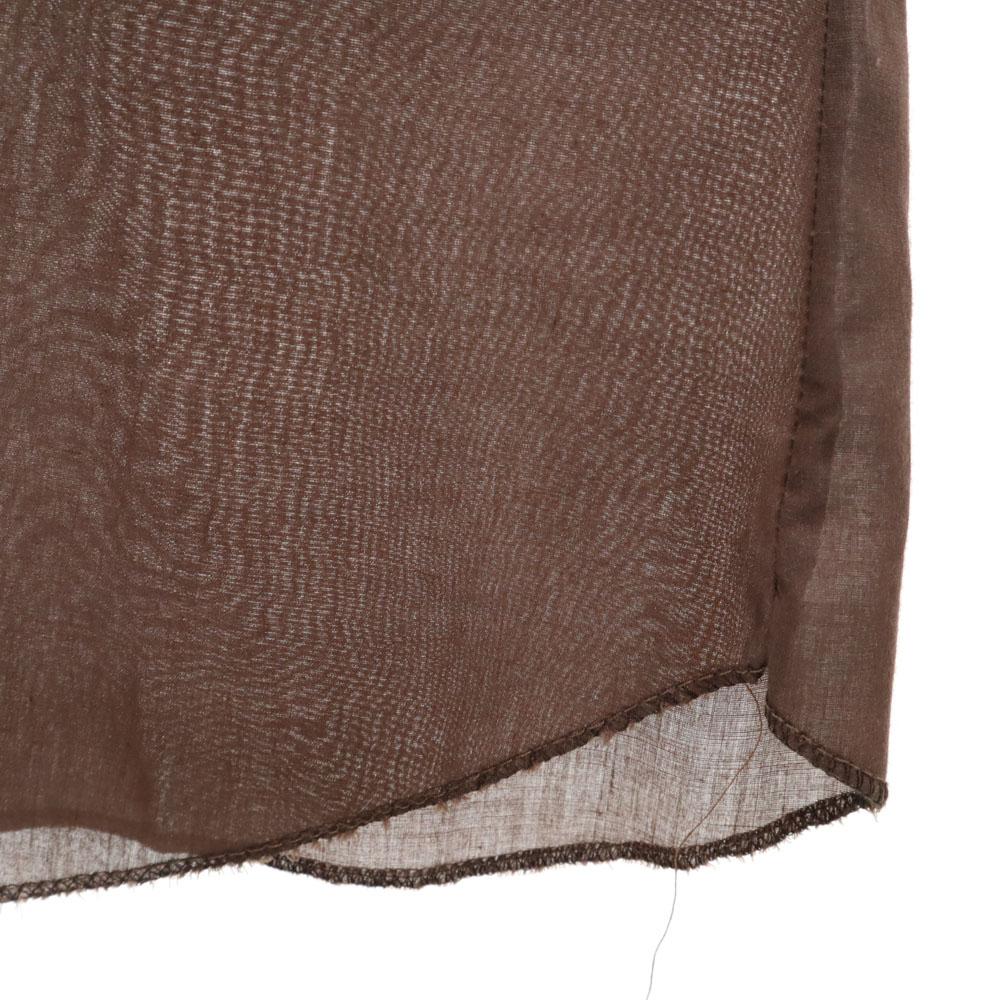 H BAR C 70s vintage Long sleeve Western shirt Brown Men's Used
