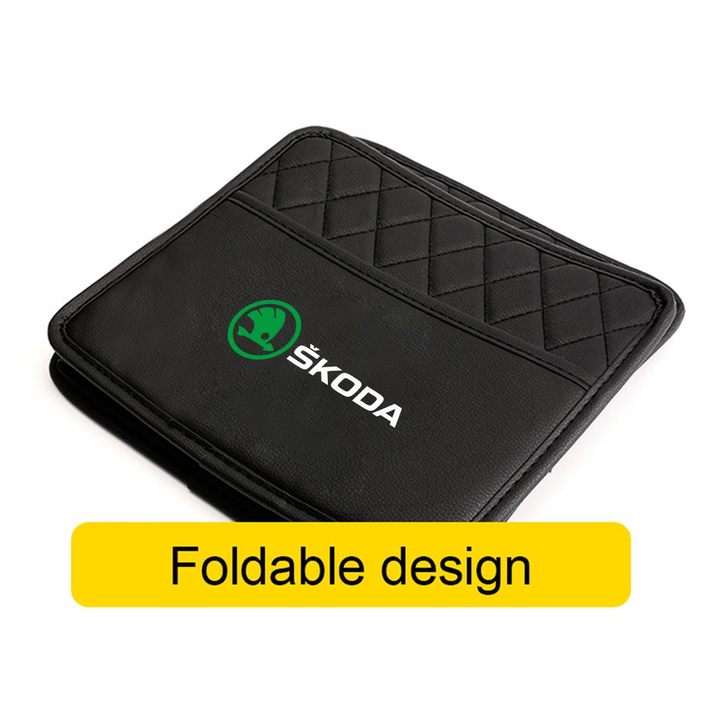 Autositz-Rücken-Organizer Hängende Auto-Rücksitz-Aufbewahrungstasche für Skoda Octavia Rapid Fabia 1 2 VII S Kodiaq Kamiq Scala Superb VRS