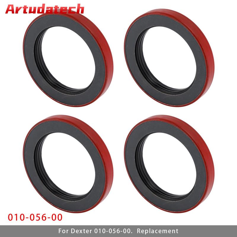 

Artudatech 4PCS Oil Seal 3.125 X 4.506 For Dexter 010-056-00 10K 12K Heavy Duty 15K чёрный