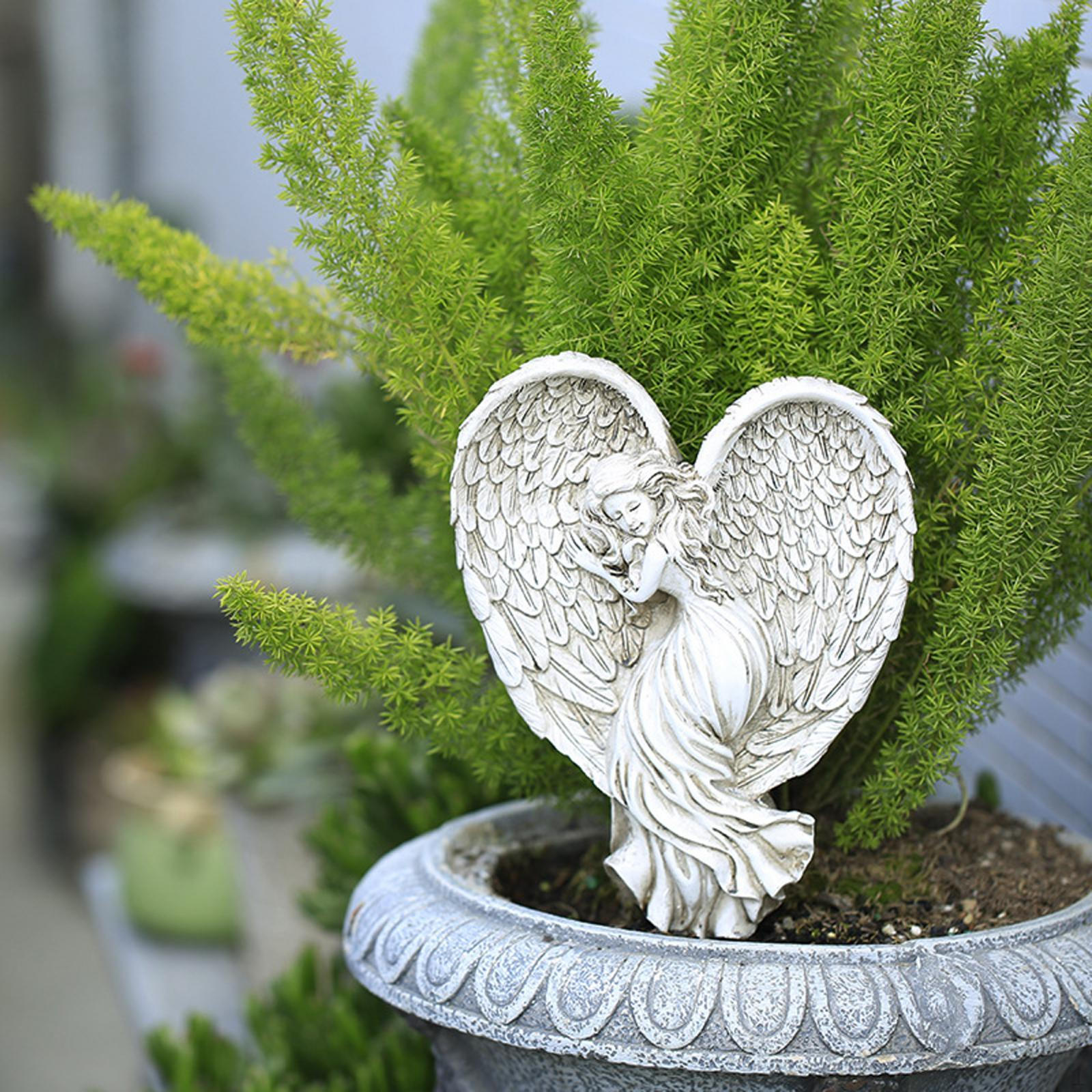 

Angel Garden Stakes Plant Decor Planter Cake Topper Fairy Accessories Figurine