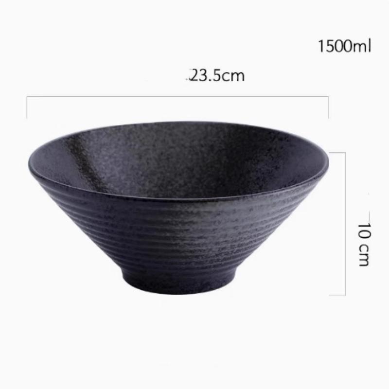 Japanese Ceramic Ramen Bowl – Creative Soup Bowl for Home or Restaurant Use