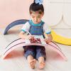 Balance Rocker Board Non-slip Balance Trainer Board Wobble Yoga Board Children Seesaw Balancing Toy Birthday Gift for Boys Girls