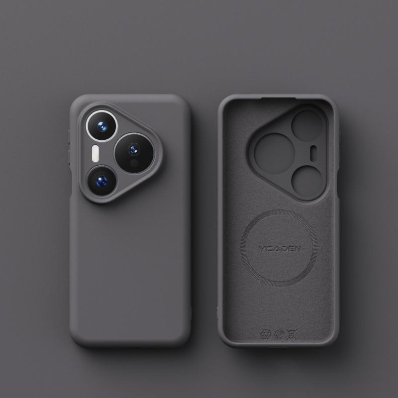 Soft Silicone Magsafe Magnetic Phone Case For HuaWei Pura 80 70 Mate 80 70 Air 60 50 Ultra Pro Max Frosted Wireless Charge Cover
