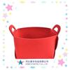 Felt Storage Basket Foldable Portable Laundry Basket Toy Organizer Clothes Hamper Home Bathroom Bedroom Sundries Storage Box