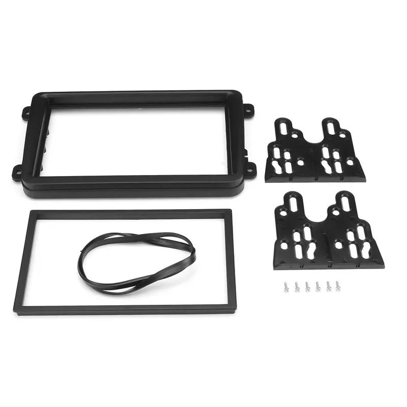 For Volkswagen VW Touran Caddy SEAT Skoda Fabia Octavia Car 2 Din Radio Fascia Fascias Panel Frame CD DVD Dash Audio Interior
