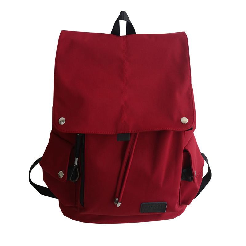 Schoolbag casual simple backpack men, fashion trend backpack outdoor travel lightweight trendy brand computer college student schoolbag