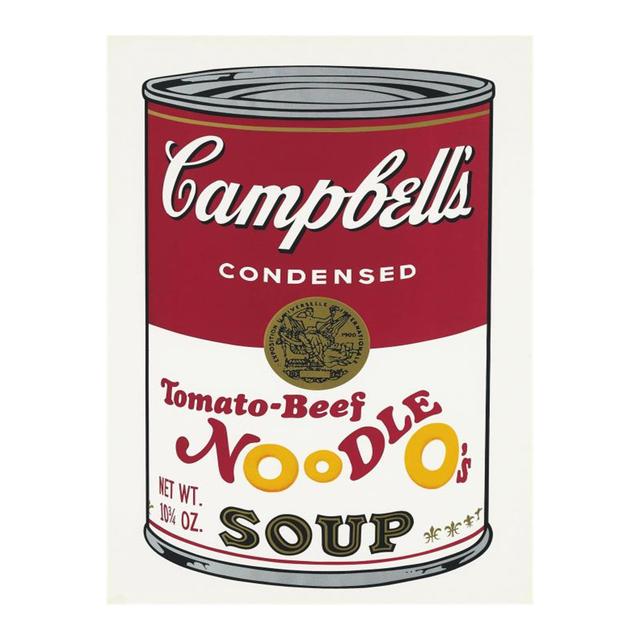 Andy Warhol Series Campbell Soup Canned Canvas Painting Aesthetic Poster and Prints Wall Art Picture Bar Restaurant Home Decor No Frame