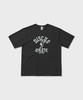 DISCUS ATHLETIC Heavyweight Center Logo T-Shirt Washed Black