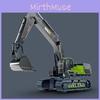 Excavator Simulation Alloy Inertia Children Toy Engineering Model Vehicle