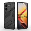 For Vivo T3 Pro Lite Punk Armor Shockproof Bumper Rugged Rubberized PC Fitted Kickstand Case Stand Holder Cover Shell