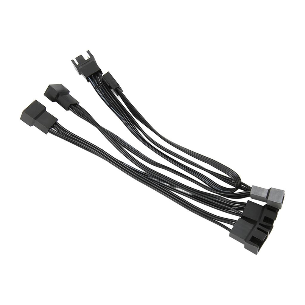 2pcs PWM Fan Extension Cable Professional 4 Pin PC Internal Motherboard Fan Power Extension Cable