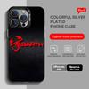 A-ABARTHes Italy Phone Case Black IMD Colorful Silver Suitable Case for iPhone 17 16 E 15 14 13 12 11 XS Pro Max
