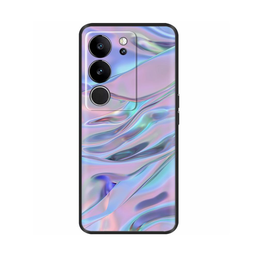 6,78' Für Vivo V29 5G Hülle V 29 Silikon TPU Weicher Stoßfänger Handyhülle für VIVO V29 V2250 VivoV29 Hüllen Schutzhülle Tasche Coque