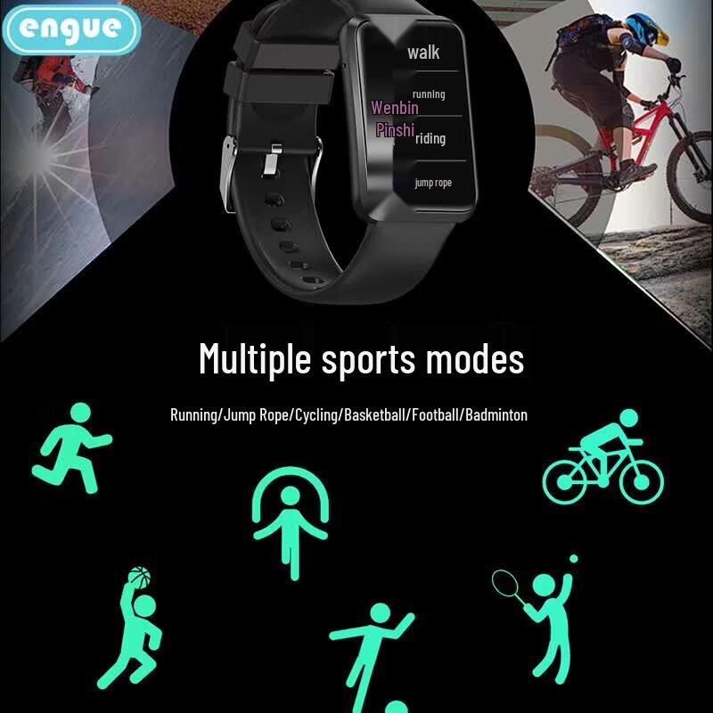Engue EG-T1 Smartwatch with Health Monitoring & Bluetooth Calling (CN version)