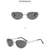 Women's sunglasses, men's and women's fashion frameless sunglasses, metal sunglasses