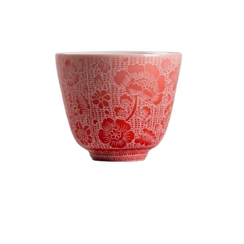 Ceramic Tea Cup Ceramic Master Cup Single Cup Home Office Tea Cup Drinking Cup Kung Fu Tea Set