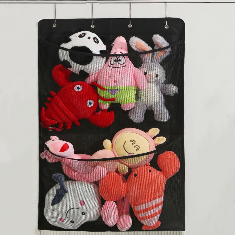 

Пылезащитный подвесной органайзер для шкафа – Идеально подходит для детских вещей, косметики, игрушек и мелочей 2 Layers