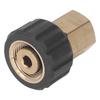 Pressure Washer Adapter Gun Hose Connector 5000PSI Replacement Parts Accessories Female G3/8 To Female M22 15mm