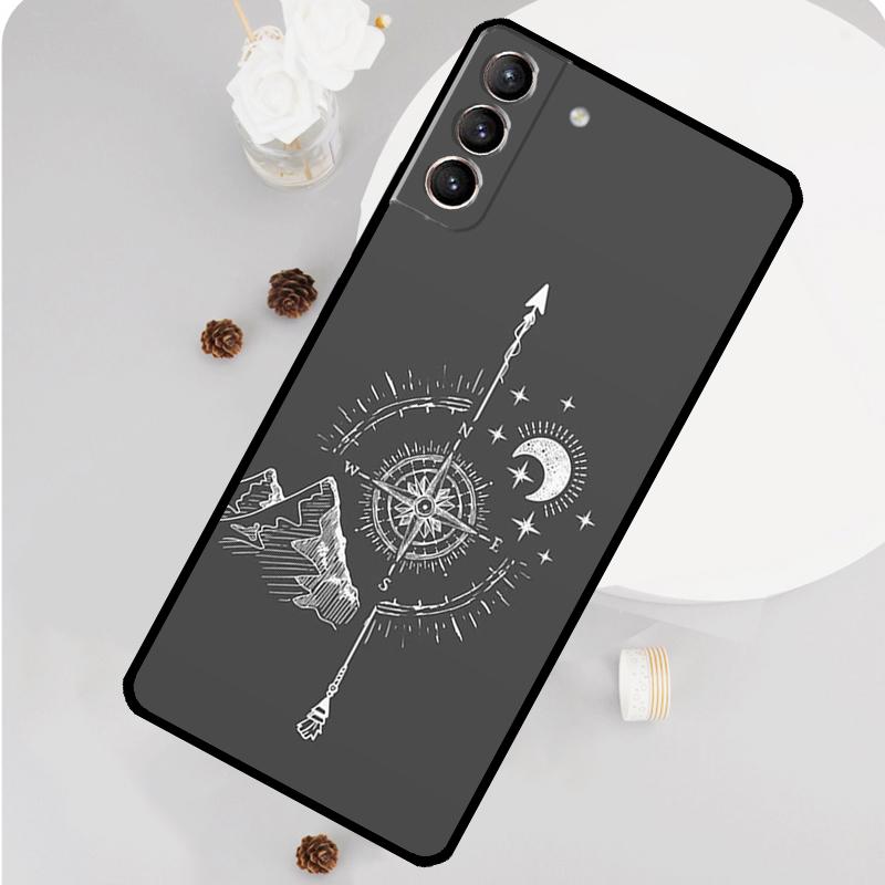 Wanderlust Phone Case For Samsung Galaxy S25 S26 Ultra S20 S21 S22 S23 S24 Plus S10 S25 FE Funda Cover